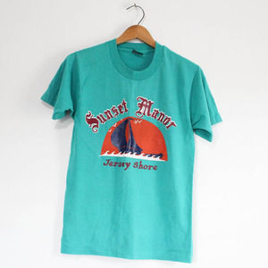 Vintage Sunset Manor New Jersey Shore T Shirt